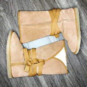 Ukala Mica Lace Up Wool Winter Boot